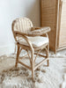 Woven Wilde USA rattan doll high chair